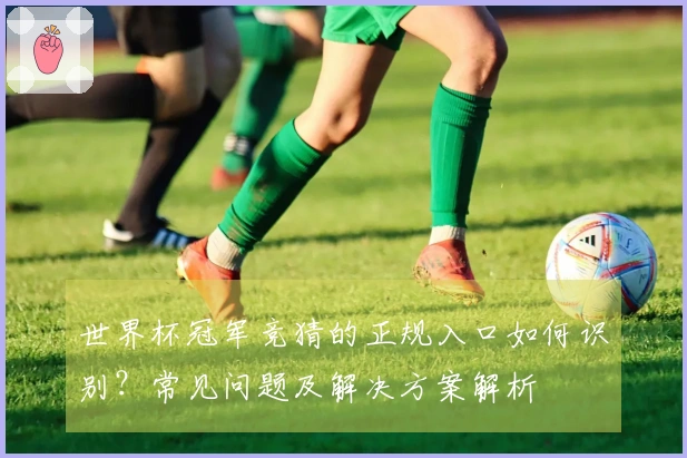世界杯冠军竞猜的正规入口如何识别？常见问题及解决方案解析